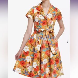 Disney Her Universe Floral Jungle Cruise Cotton Dress